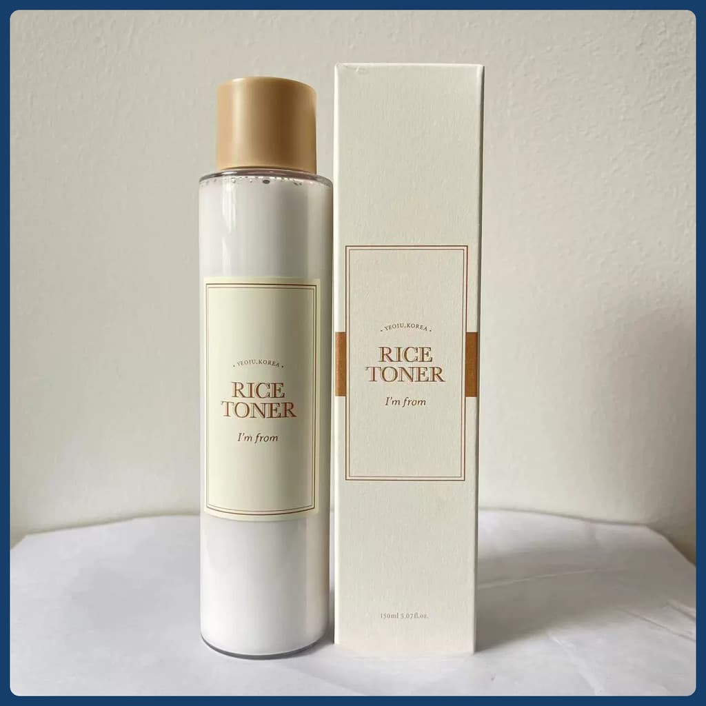 I'm From Rice Toner Glow Essence with Niacinamide, Hydrating for Dry Skin, Vegan, Alcohol Free 150ml