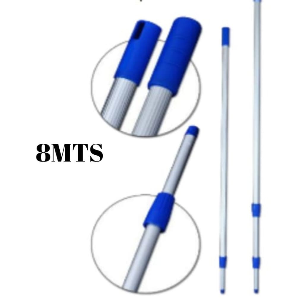 CABO ALUMINIO EXTENSOR TELESCOPIO 8 METROS