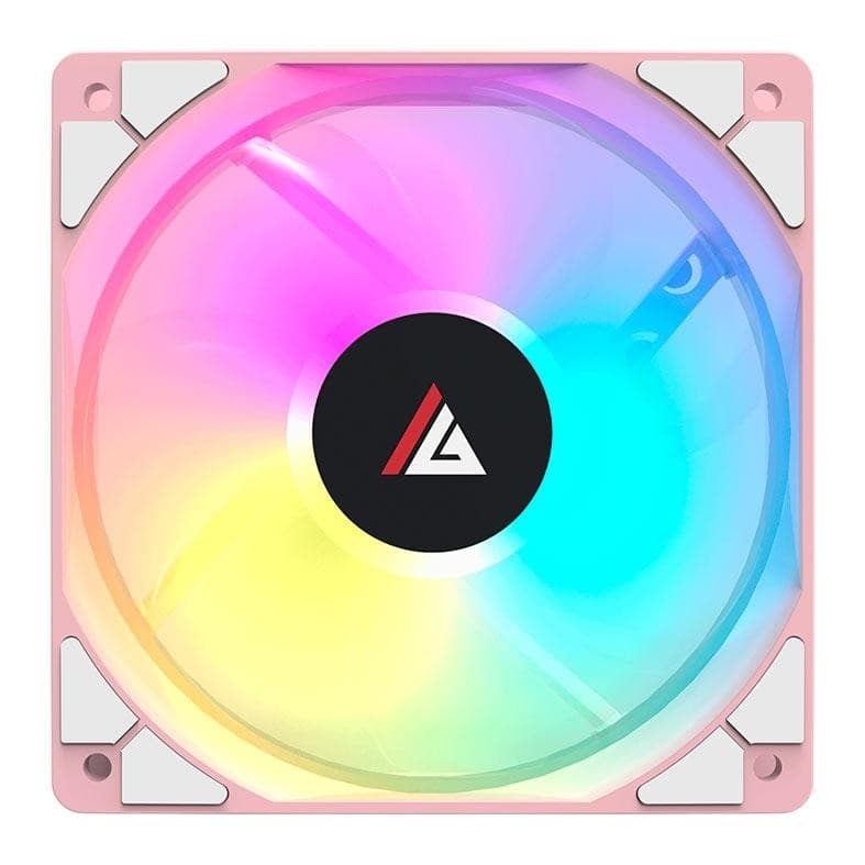 Ventoinha Acegeek RW12, Rainbow, 120mm, Rosa, AG-RW12-PK