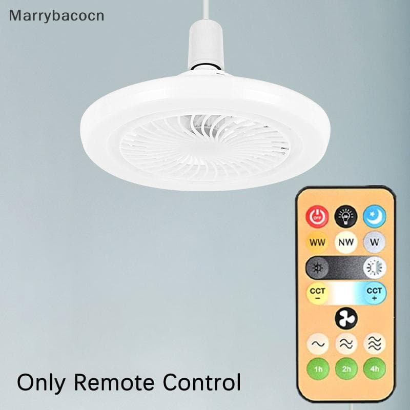 [MAR] Interruptores Sem Fio 3 Velocidades 1-4h Timing Controle Remoto Substituição Para Luz De Ventilador De Teto E27 CO