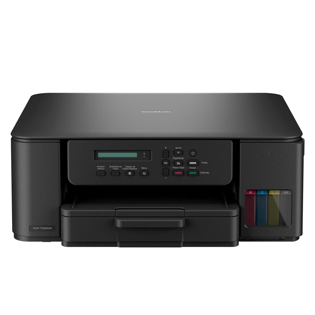 Impressora Multifuncional Brother DCP-T530DW Tank Wi-Fi USB Bivolt