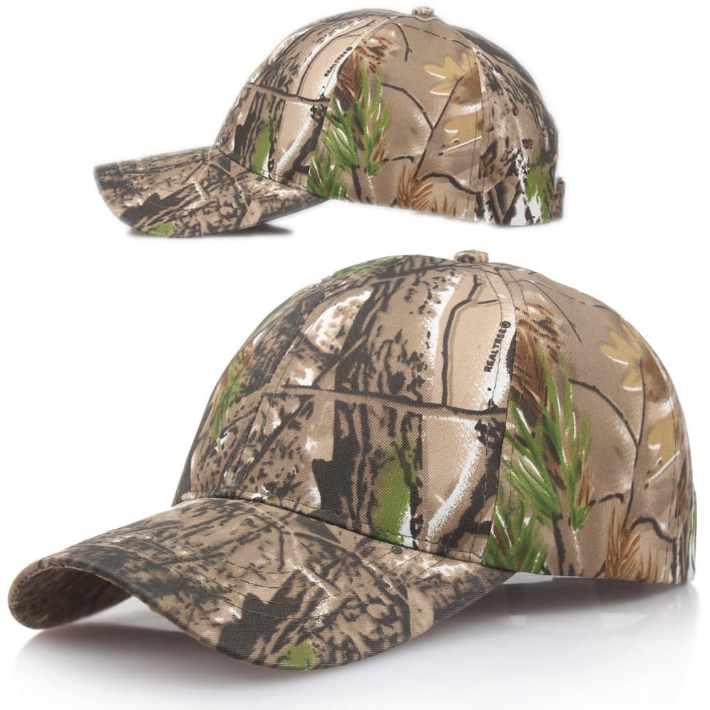 Novo Boné De Beisebol Camuflado Unisex Outdoor Sports Mesh Hat Sun Visor