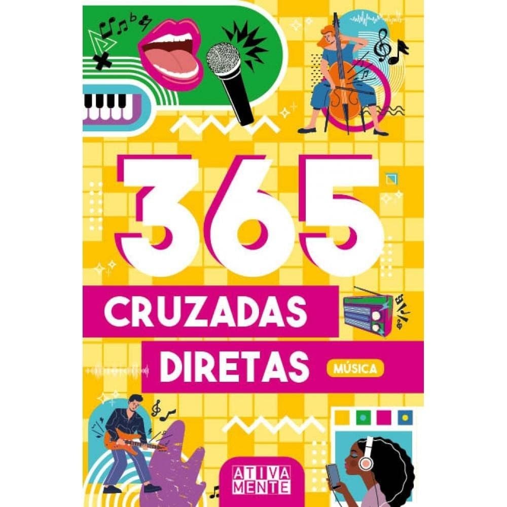 Livro 365 cruzadas diretas - Música