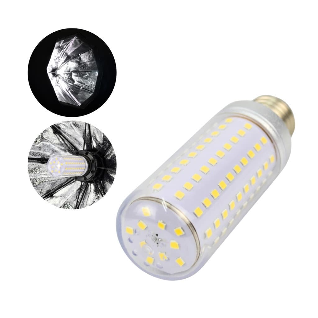 Lâmpada LED 360° Corn Light 30W Bivolts 5500K TudoPraFoto