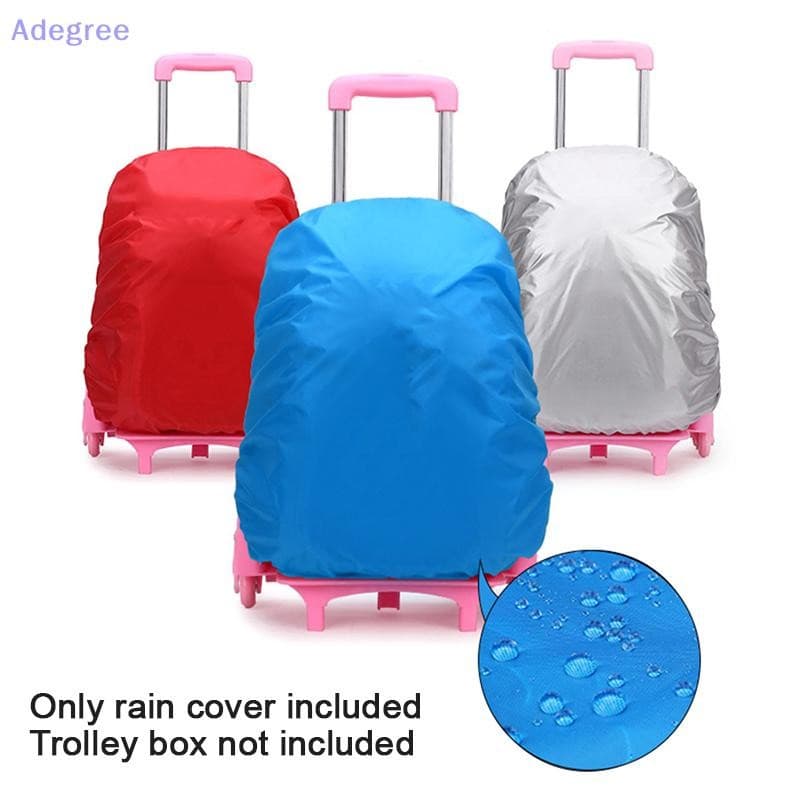 Adegree Capa Para Mala Infantil , Carrinho , Bolsas Escolares , Mochila , Bagagem , Poeira , À Prova De Chuva , Caminhad