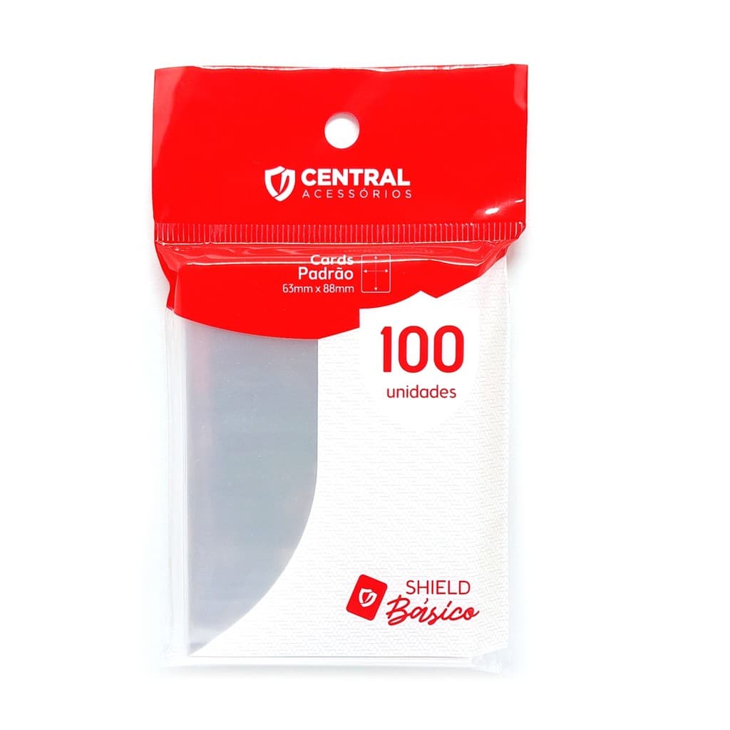 Kit 2 Pacotes Com 100 Sleeves / Shields Central Básico