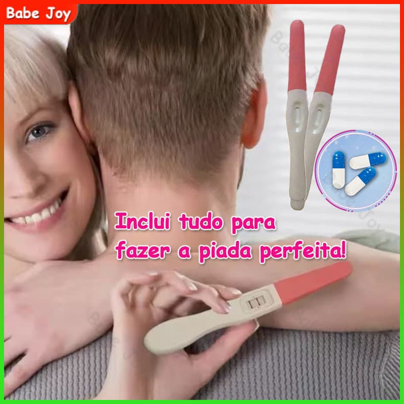 Teste De Gravidez Falso Positivo Brincadeira Coisas Para Adultos