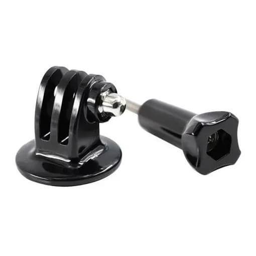 Adaptador Suporte Tripe 1/4 Femea + Parafuso Go Pro Gopro