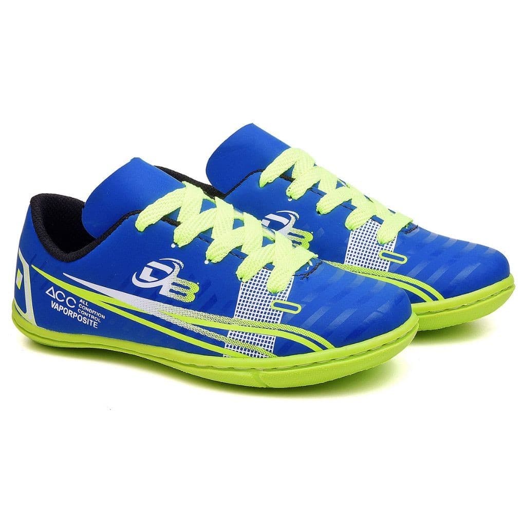 Tênis Infantil Futsal Salão Dino Baby Solado Costurado 26 Ao 33