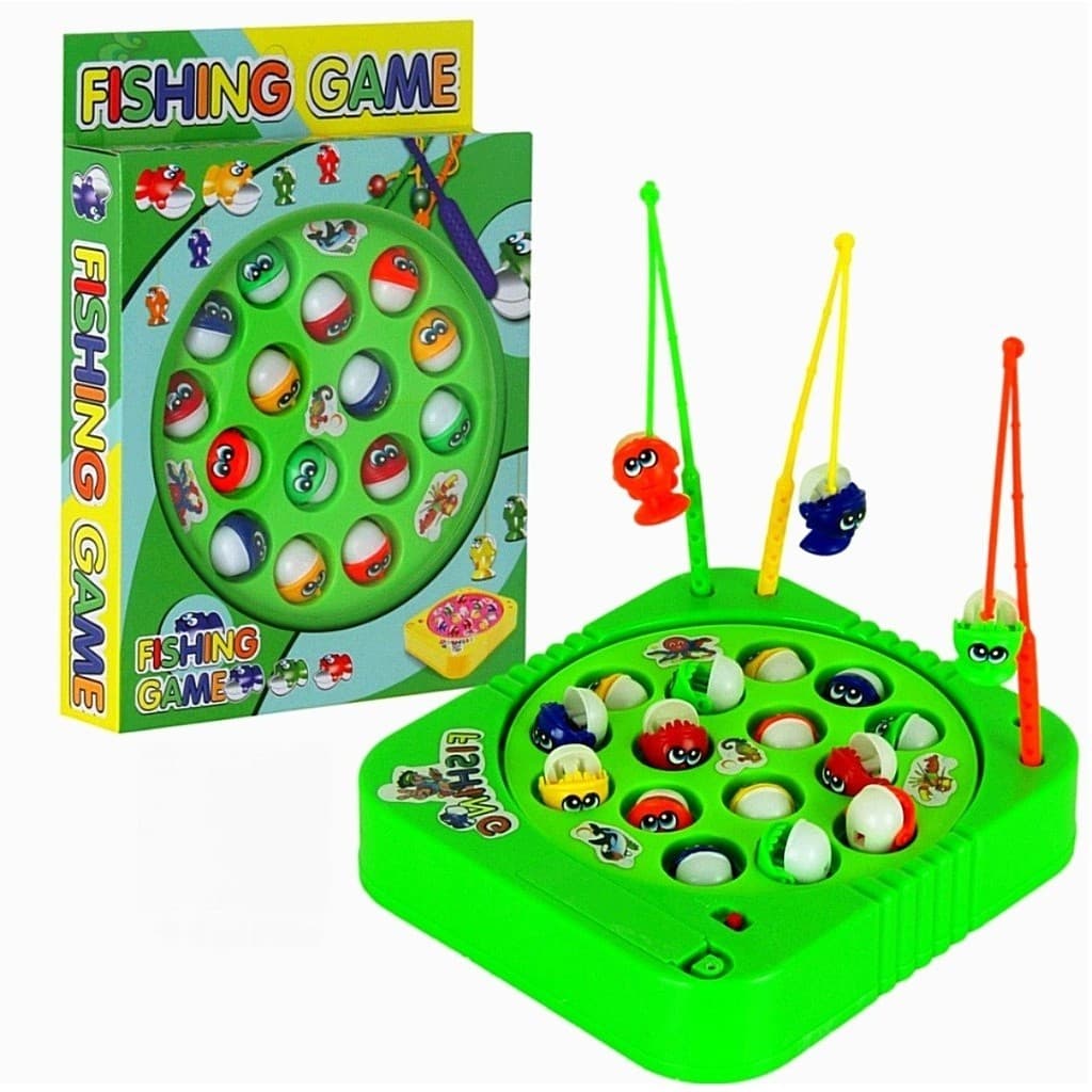 Brinquedo Infantil Jogo De Pescar Pega Peixe Pesca Divertida
