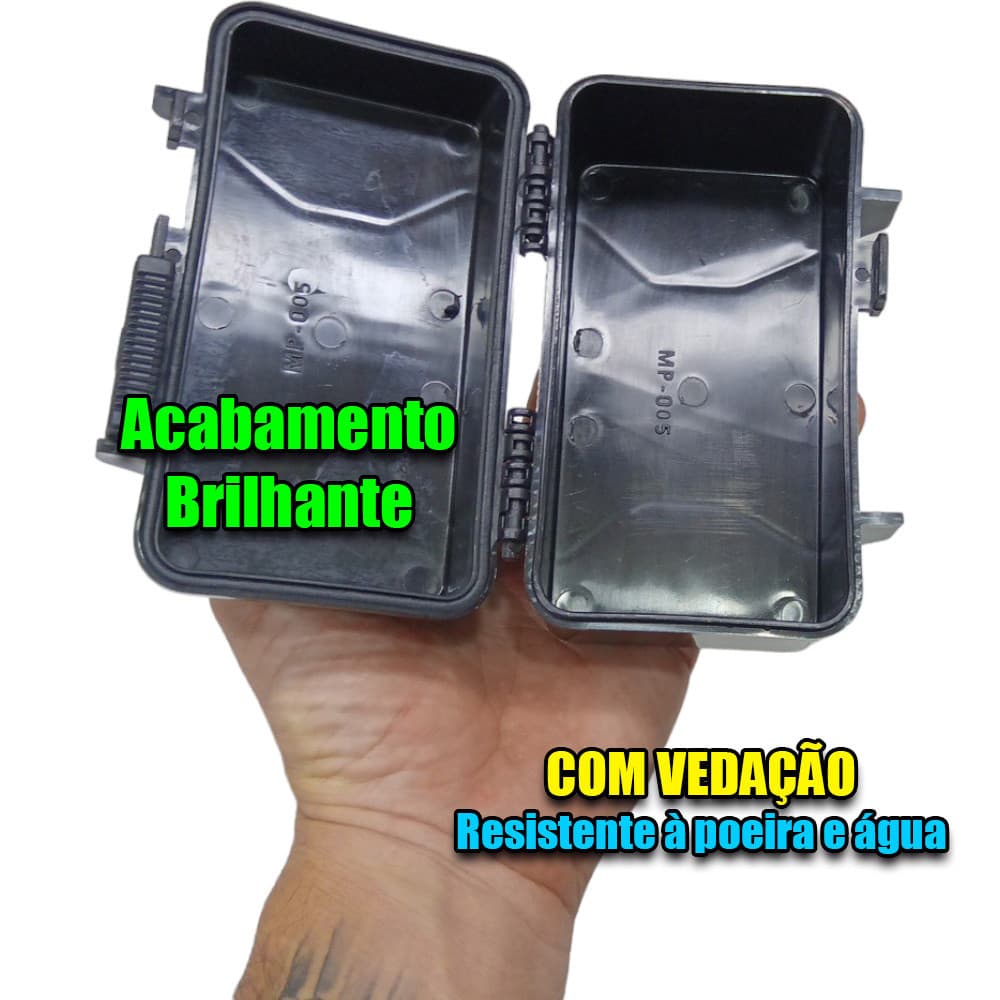 Caixa Hard Case Maleta Mala Estojo Rígido Resistente para Proteção Uso Geral MP0005