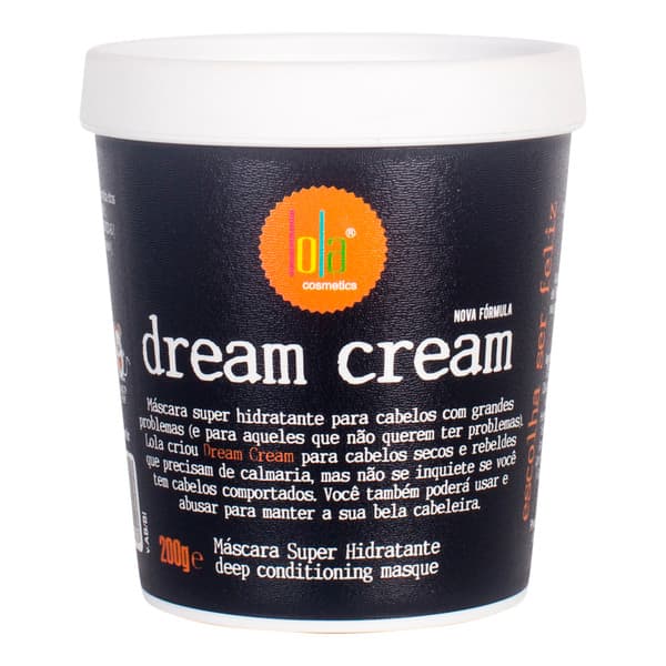 Máscara Hidrataçâo Dream Cream Lola Cosmetics 200g