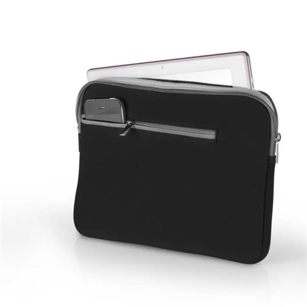 Case Neoprene Para Notebook Até 15,6 Polegadas Preto e Cinza Multilaser