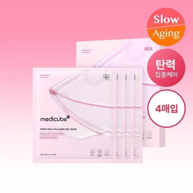 Medicube Máscara Facial Hidrogel Gel Macio Refrescante Brilho Hidratante Noturna Hidratação Profunda Para Mulheres Cuida