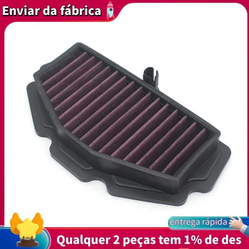 Filtro De Ar De Motocicleta Para Kawasaki VERSYS 650 2015-2019 NINJA 650 KLE650 Z650 VULCAN 650 S 15-19