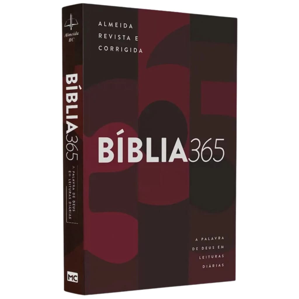 Bíblia 365 ARC | Letra Grande | A Palavra de Deus em Leituras Diárias | Brochura
