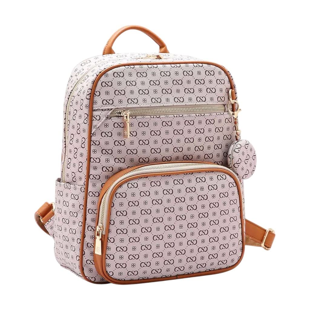 Bolsa Mochila Chenson Casual Monograma C/ Bolso Notebook