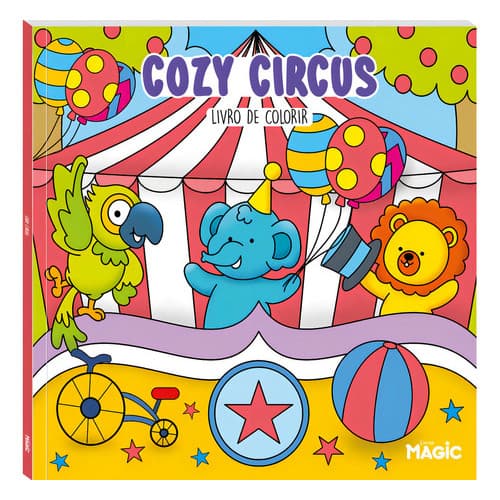 Cozy Circus - Livro De Colorir