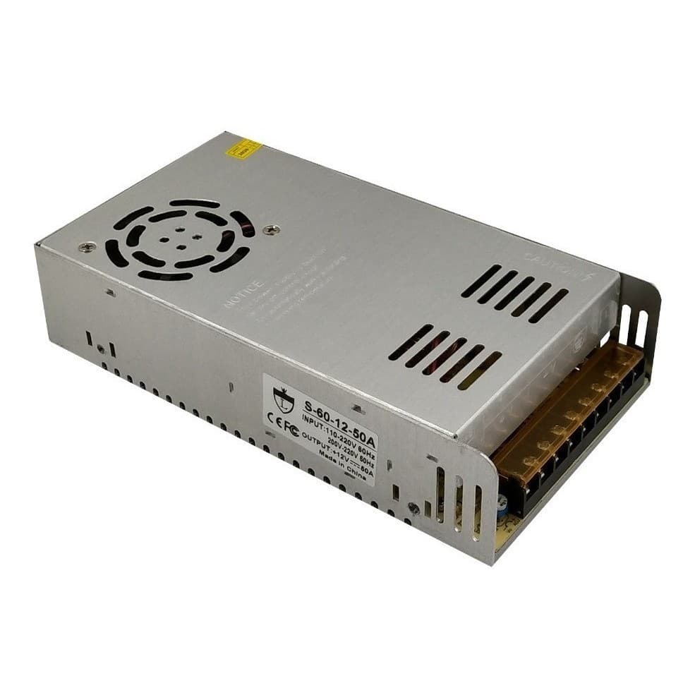 Fonte Chaveada 50A 12V 600W Bivolt