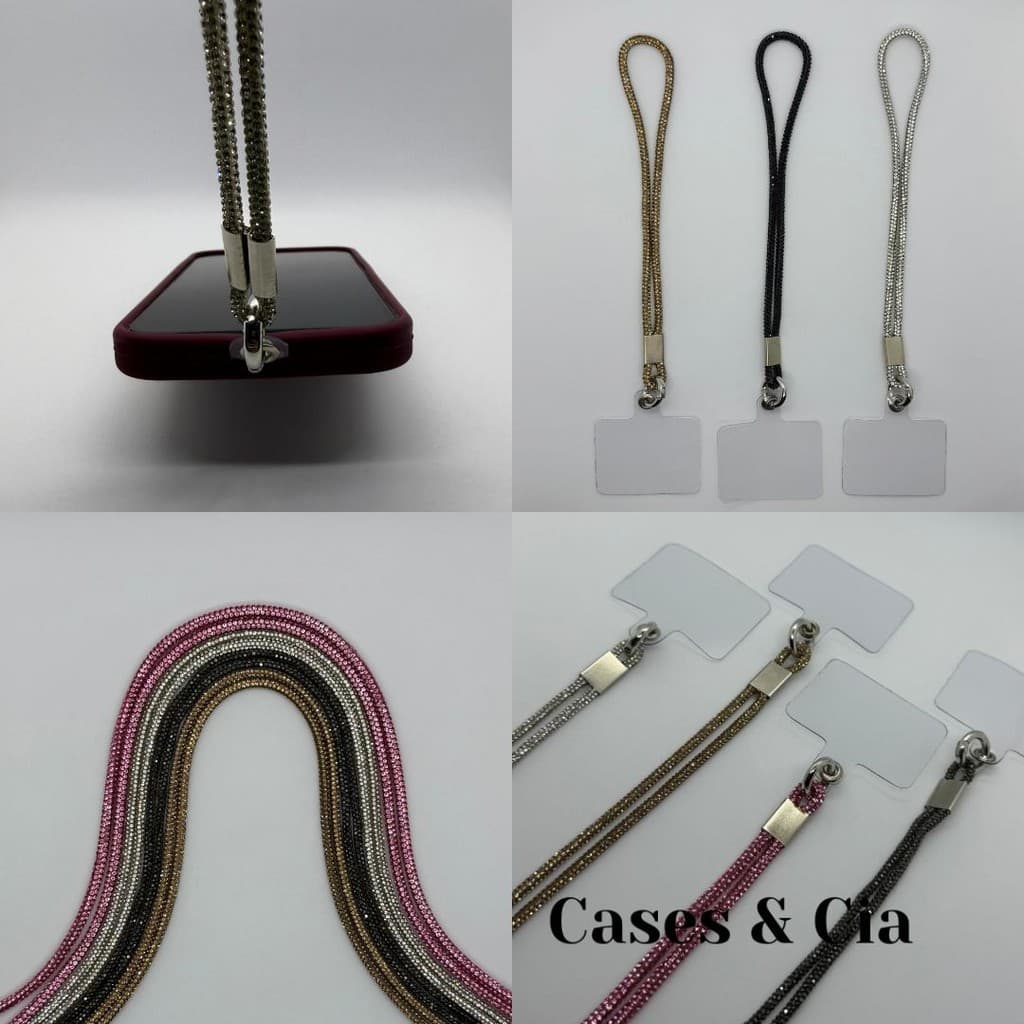 Cordão Para Celular universal anti-Perda Com Brilho