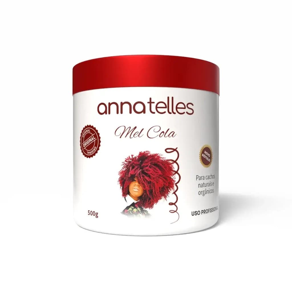 Mel Cola Para Cachos Naturais e Orgânicos Anna Telles 500g