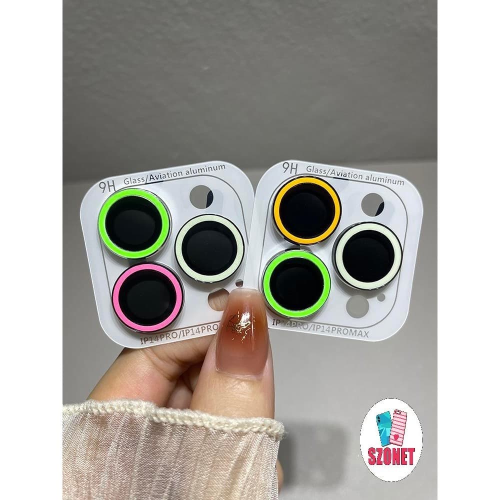 Película Protetora De Lente Luminosa Cerâmica Para iPhone 17 16 15 14 13 12 11 Pro Max 15 Plus De Telefone