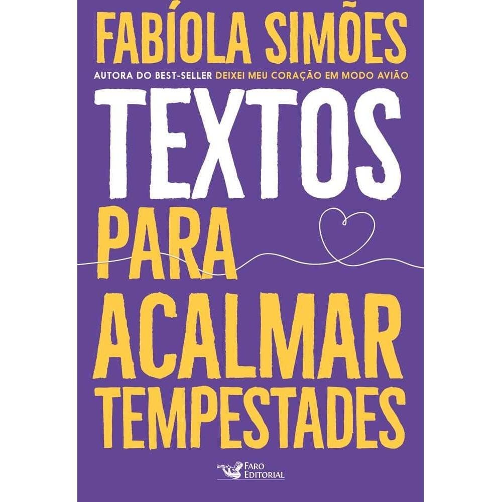 Textos para acalmar tempestades