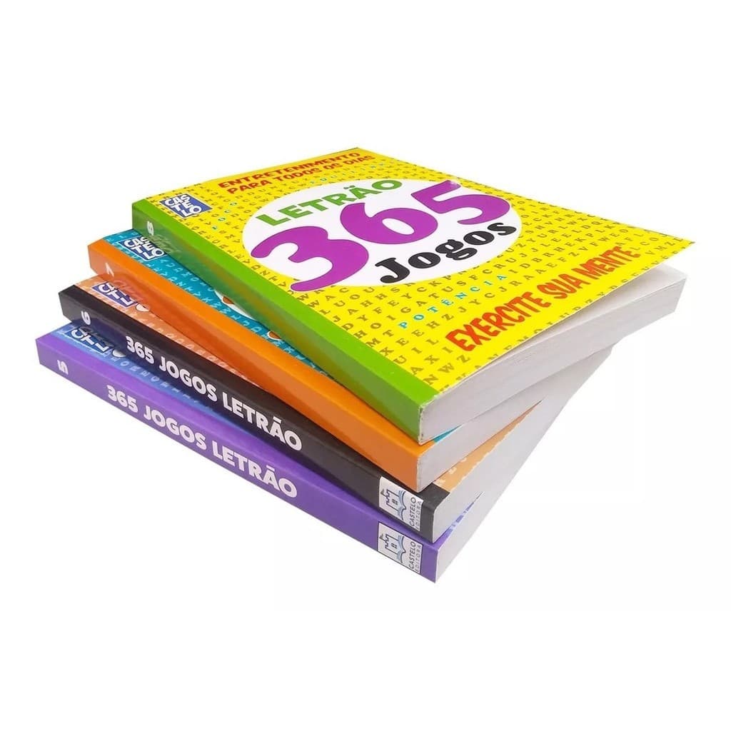 Livro 365 Caça Palavras Letrão - Escolha o Volume