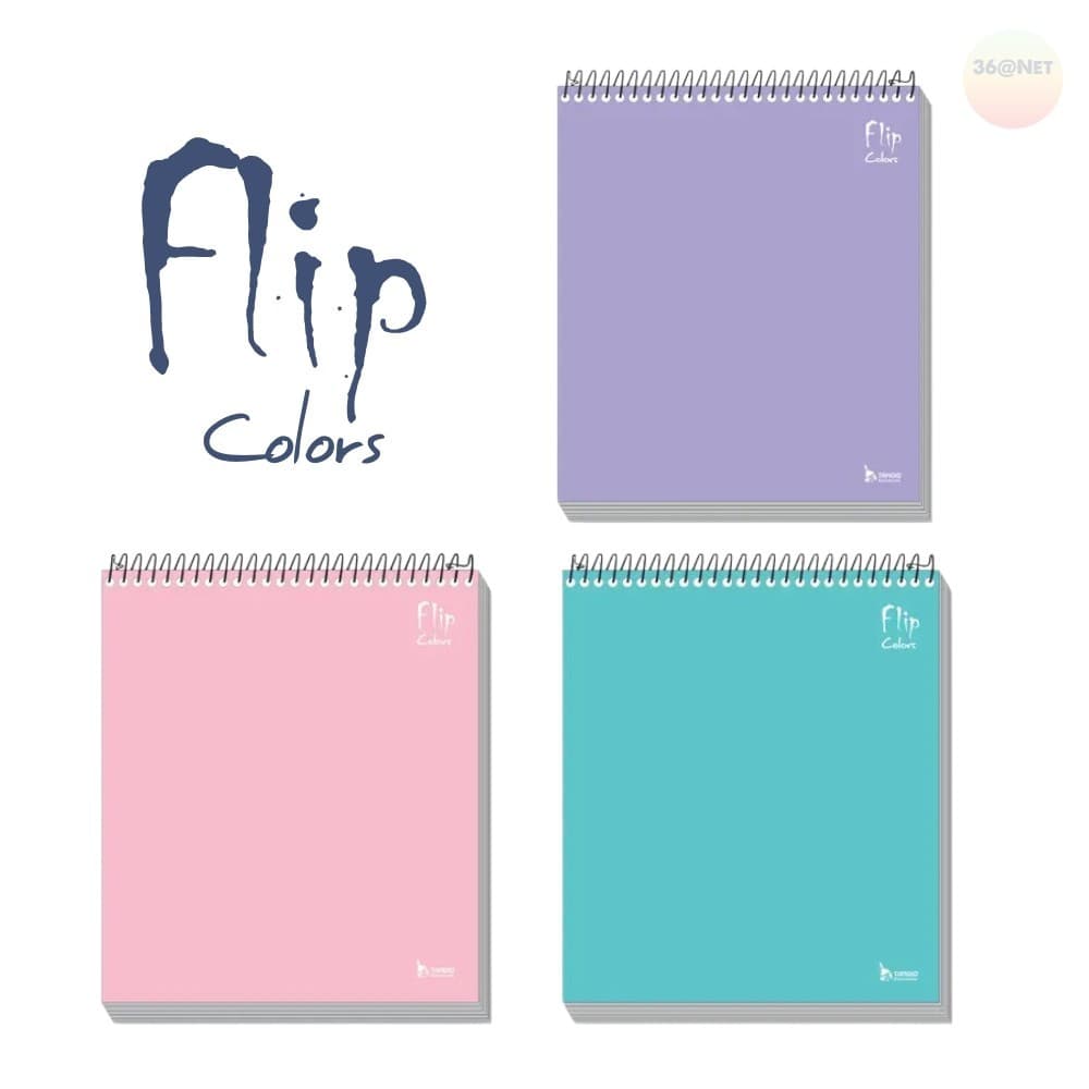 CADERNO FLIP COLORS UNIVERSITÁRIO 1 MATÉRIA TAMOIO