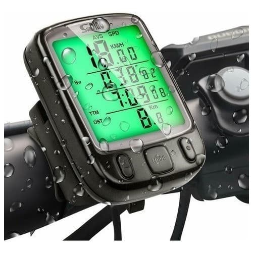 Velocímetro de Bike Lumi Magnético Ciclo Computador e Tempo Luz Noturna