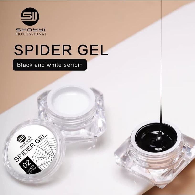 Spider Gel - 10g - Teia De Aranha Unha Desenhos Estilo Elástico - Nail Designer
