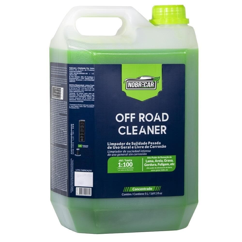 Limpador de Sujidade Pesada Off Road Cleaner 5L Nobrecar