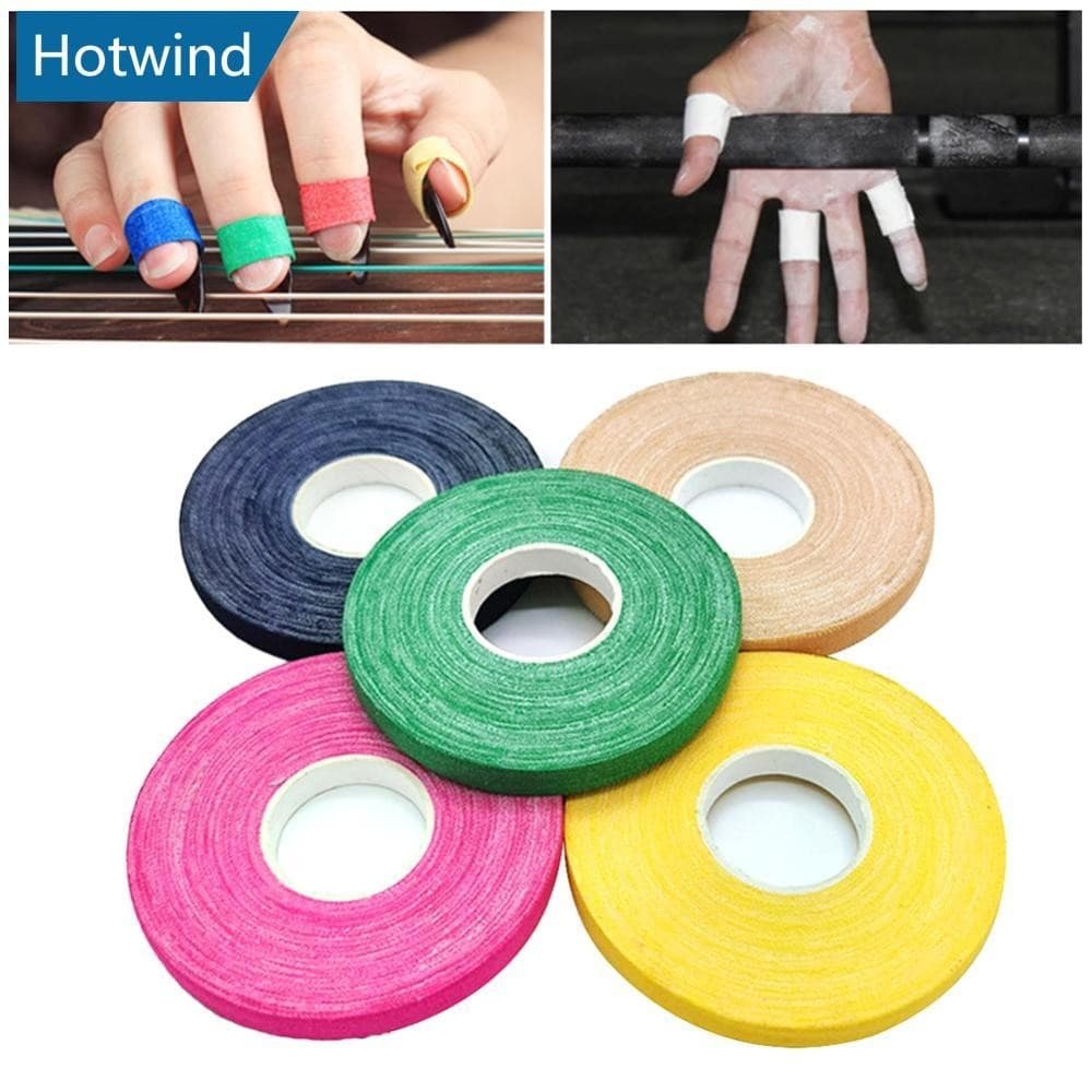 HW 10M Fita Adesiva Elástica De Proteção Do Dedo Esportiva De Segurança B2O6