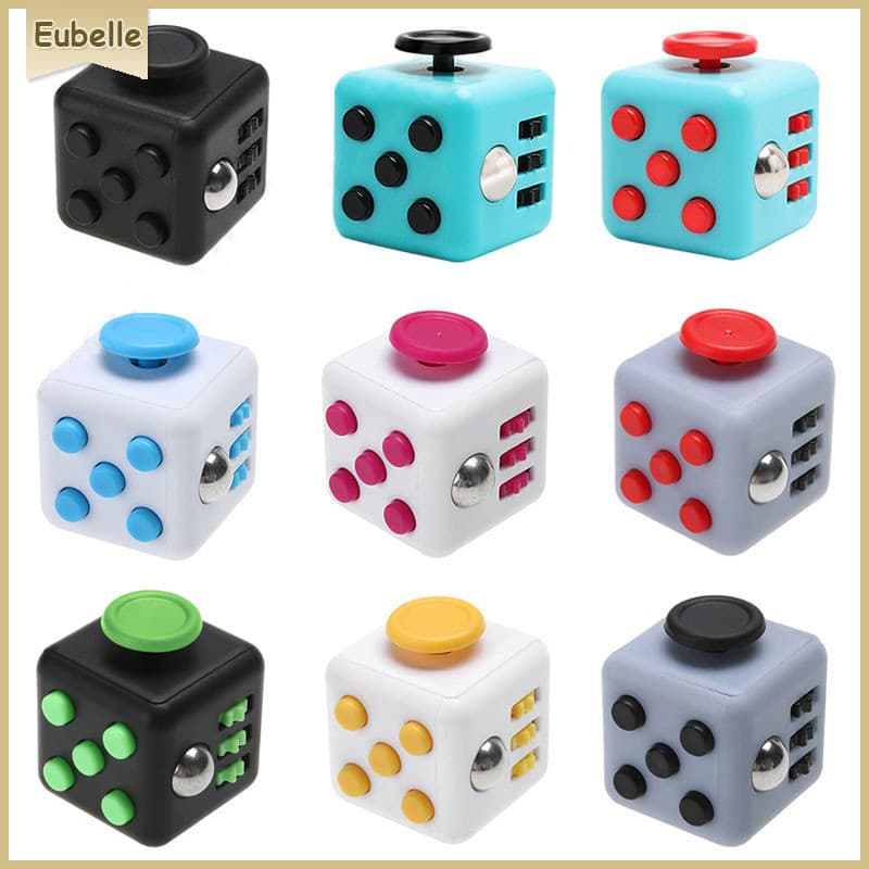 6 lados Cube Anti Estresse Fidget Cube Estresse & Ansiedade Alivia Idea Para Adultos E Crianças