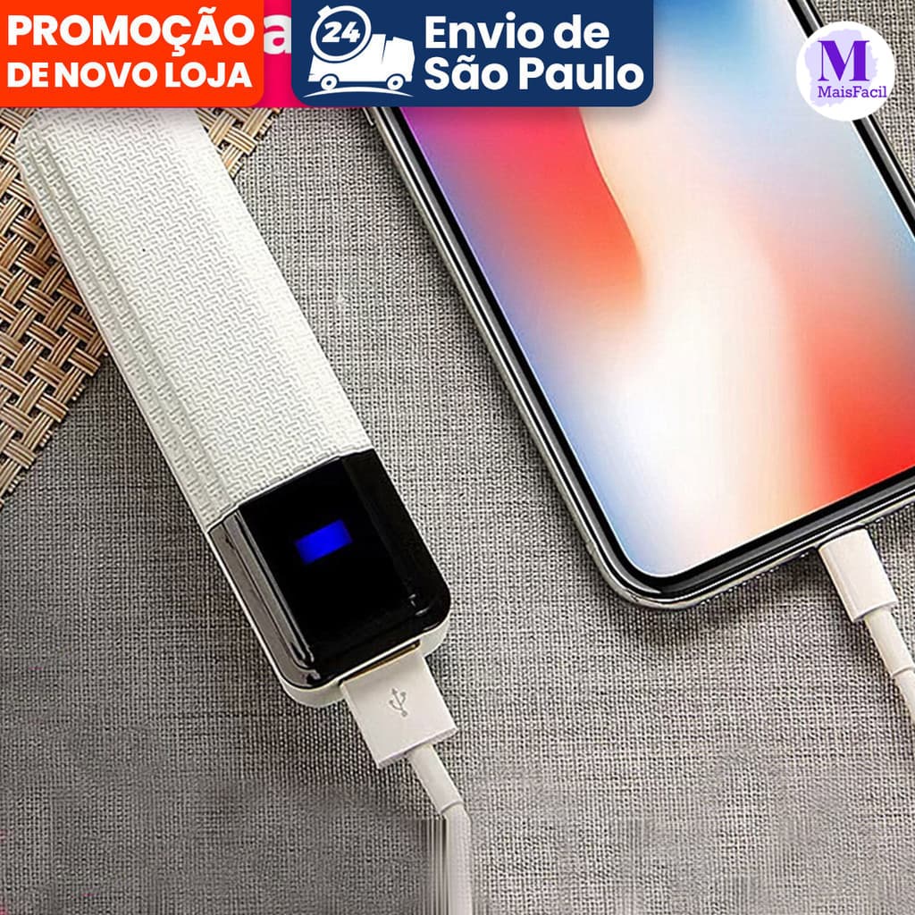 Banco Portátil Do De Potência Bolse De 2600mAh Power Bank