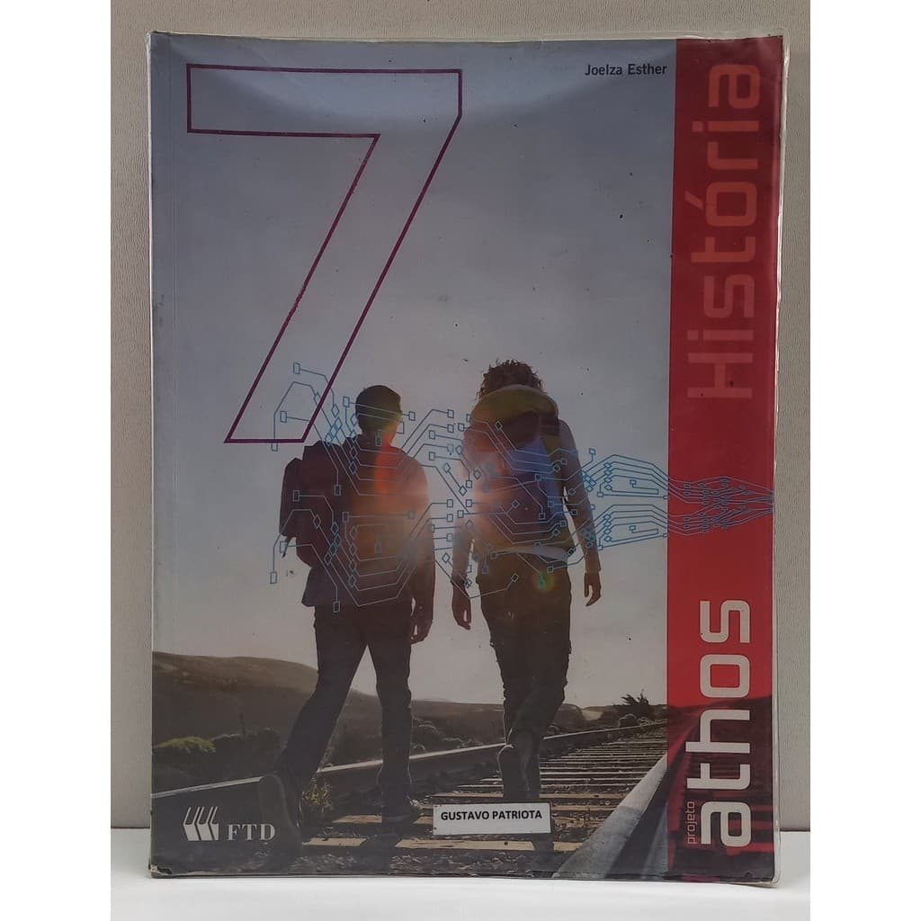 Livro Projeto Athos História Vol. 7 - FTD