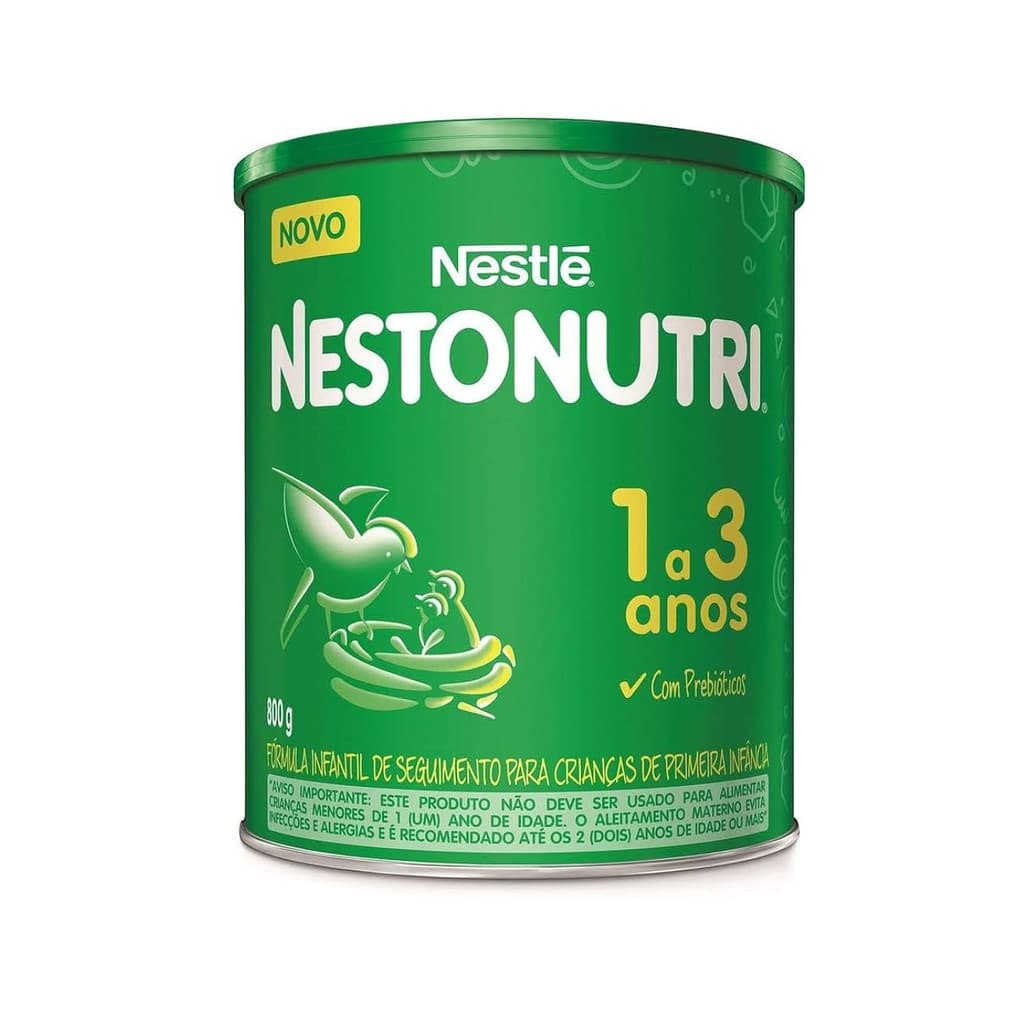Fórmula Infantil Nestonutri 1 a 3 anos 800g - Nestlé