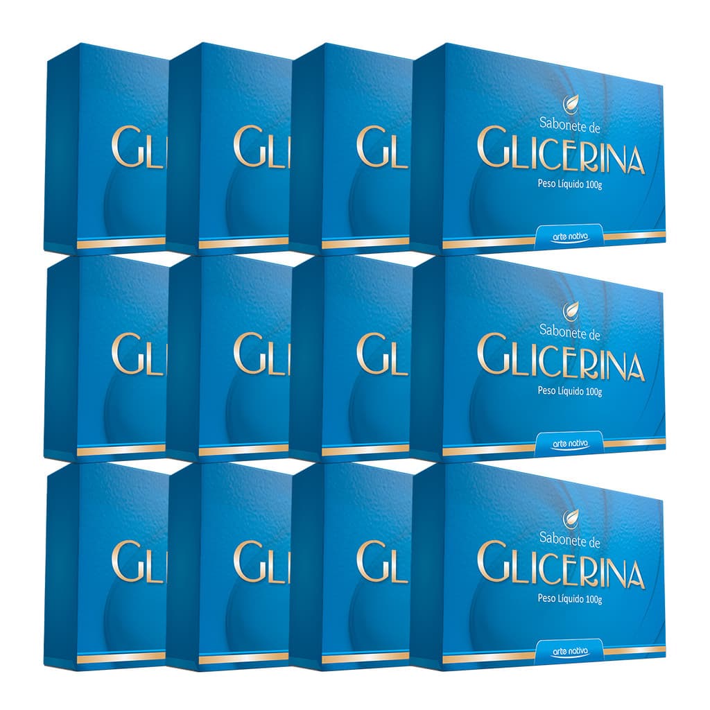 Kit 12 und Sabonete de Glicerina Arte Nativa 100g