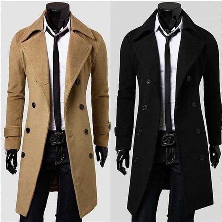 2025 Novo Casual Manga Longa  Masculino Casaco de Inverno Moda   Homens Jaqueta Quente  Vintage Outono Inverno