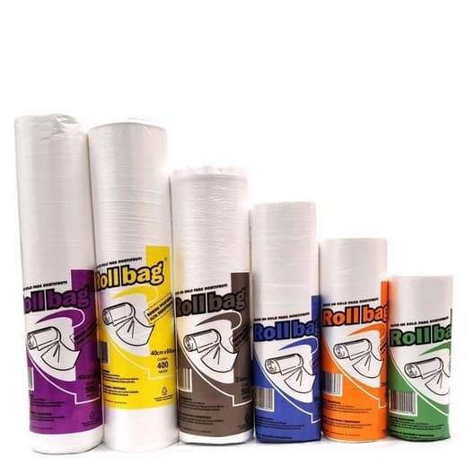 Bobina Plástica Picotada Transparente