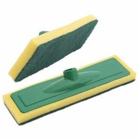 Esponja Espuma Limpa Azulejo Abrasivo Facilidade na Limpeza Lava Piso Refil Sem Cabo