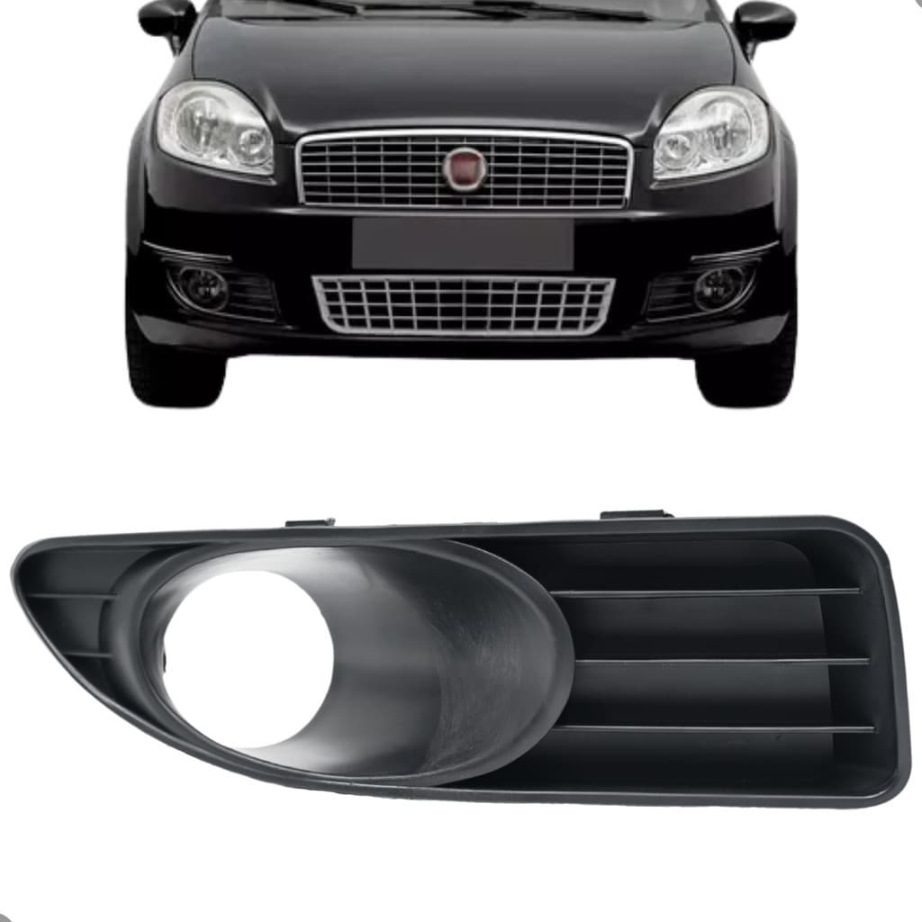 Grade Moldura Farol Milha Linea 2008 2009 2010 11 12 13 2014