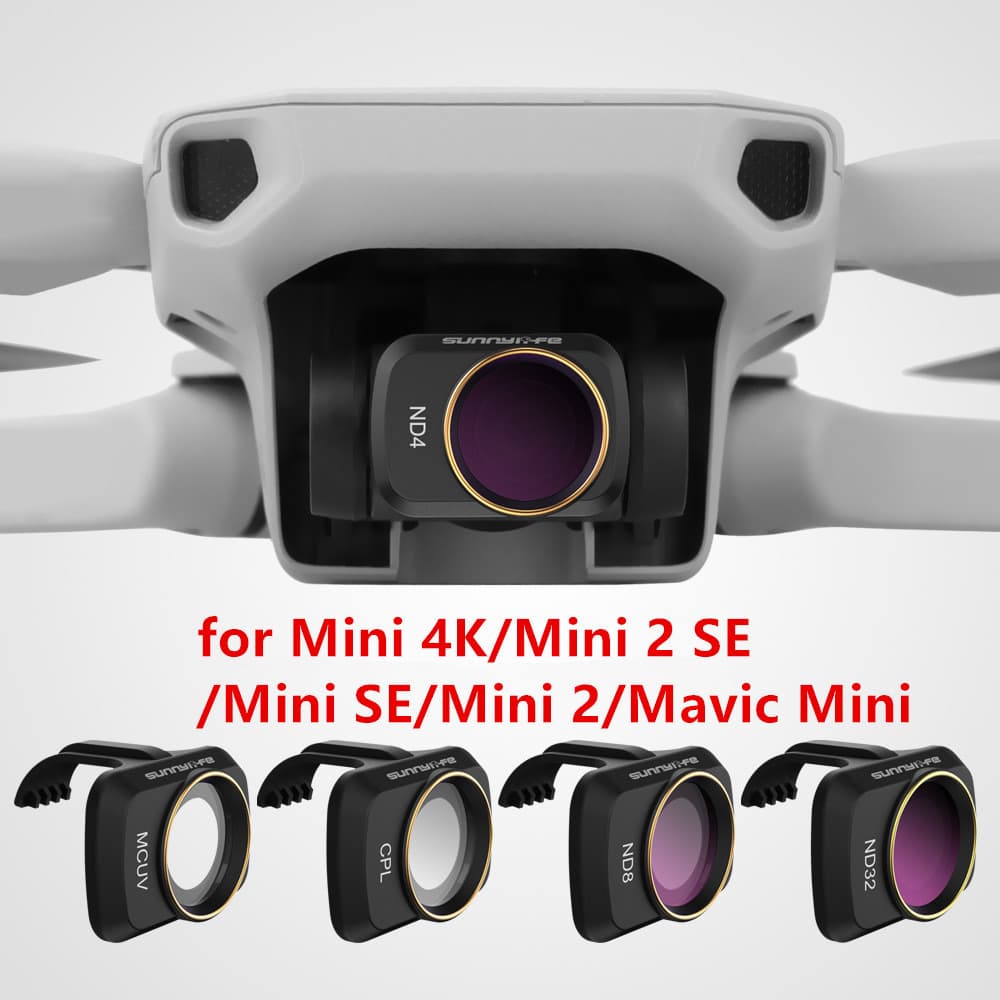 Para DJI mini 4K/2 SE Filtro CPL Polarizador NDPL Escurecimento De Polarização MCUV Accessorie