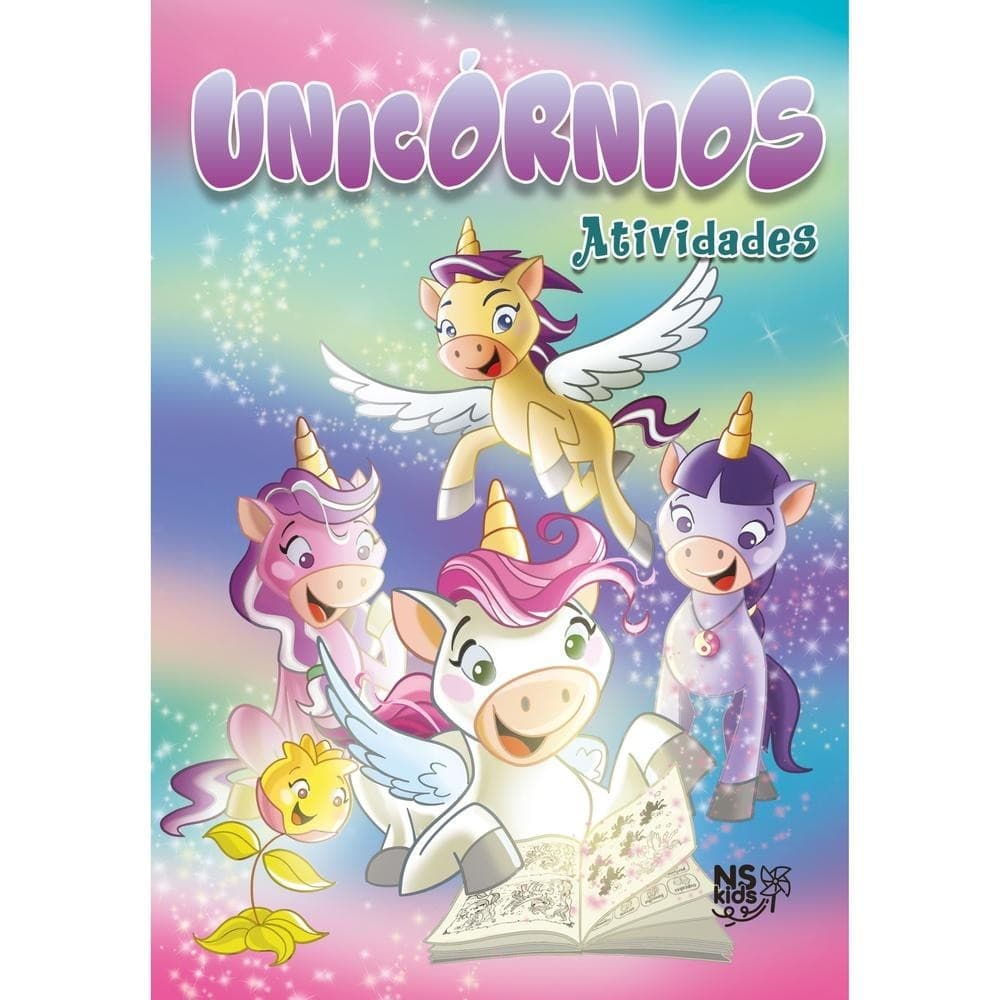 Livro Unicórnios - Atividades - Capa Comum