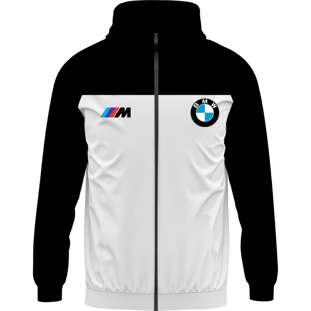 Corta Vento  BMW Casaco Blusa De Frio Masculina BMW M Impermeável Manga Longa Capuz Jaqueta Preta
