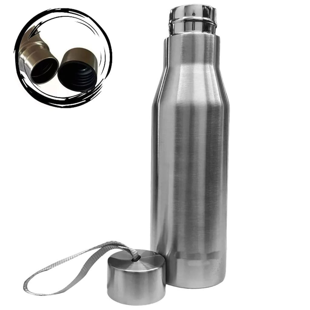 Garrafa Aço Inox Design Moderno 500ml