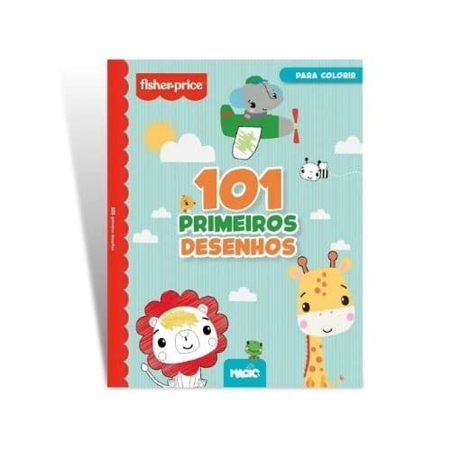 Livro Infantil 101 Meus Primeiros Desenhos Fisher Price