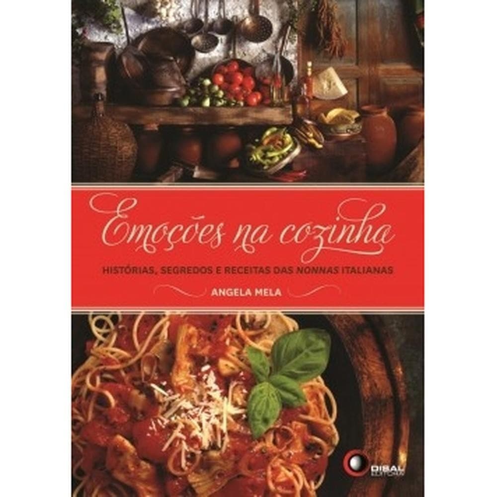 Livro Emoções na cozinha - Capa Comum