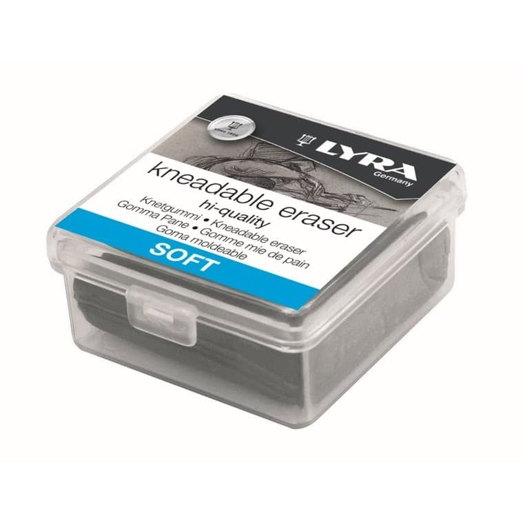 Borracha Artística Maleável Lyra Limpa Tipos Desenho aRTE