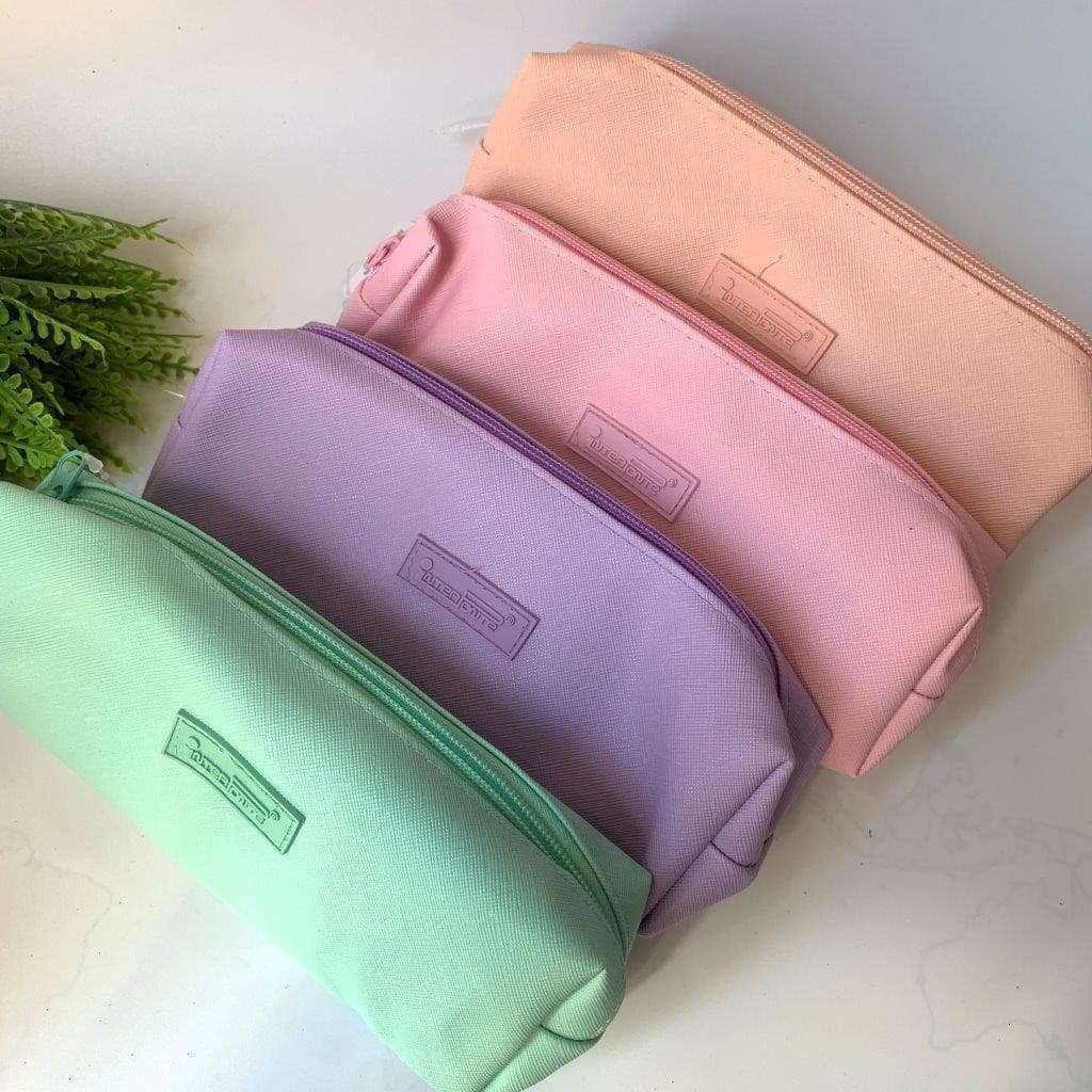 Estojo Porta Objeto Cores Pastel
